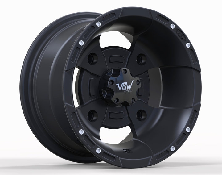 VBW Sport (Schwarz matt) + Maxxis Spears Reifen SET inkl. Gutachten
