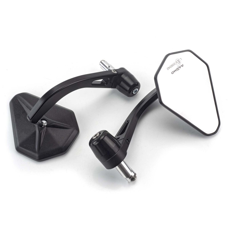 Lenkerendenspiegel Raximo BEM-V1 für Lever Guard Kombination paar