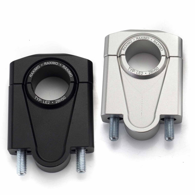 Lenkererhöhung Riser RAXIMO mit ABE für 28,6mm Lenker und 50 mm Erhöhung