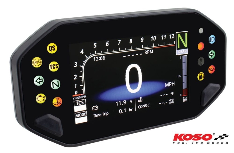 Koso RX4 unlimited Tacho