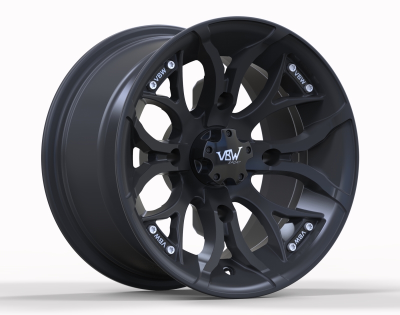 VBW A2 12 Zoll (Schwarz) + Maxxis Spears Reifen SET inkl. Festigkeitsgutachten