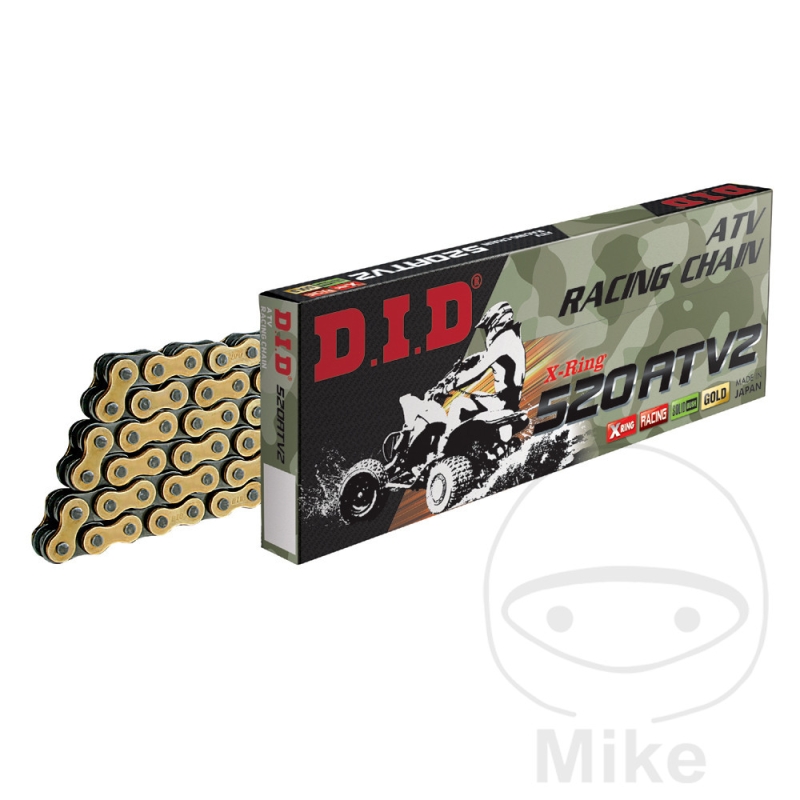DID X-Ringkette GB520ATV2/112 Kette offen mit Clipschloss
