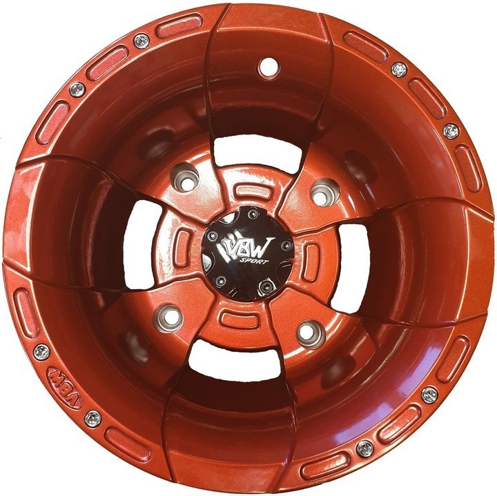 VBW Sport (Candy rot) + Maxxis Spears Reifen SET inkl. Gutachten