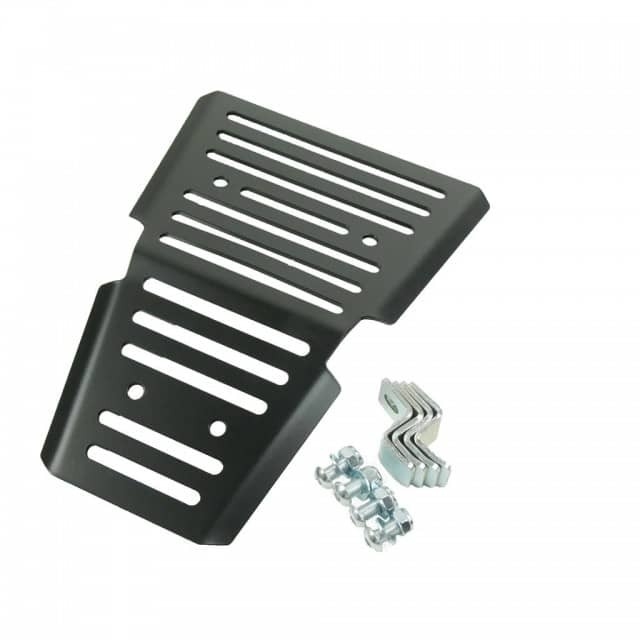 Front Verkleidung Metall schwarz