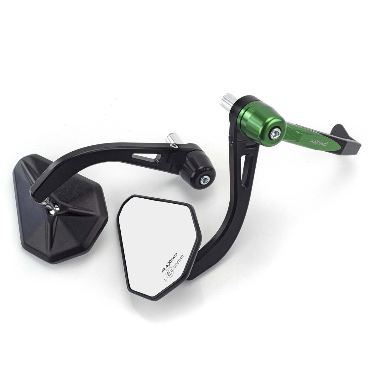 Lenkerendenspiegel Raximo BEM-V1 für Lever Guard Kombination paar