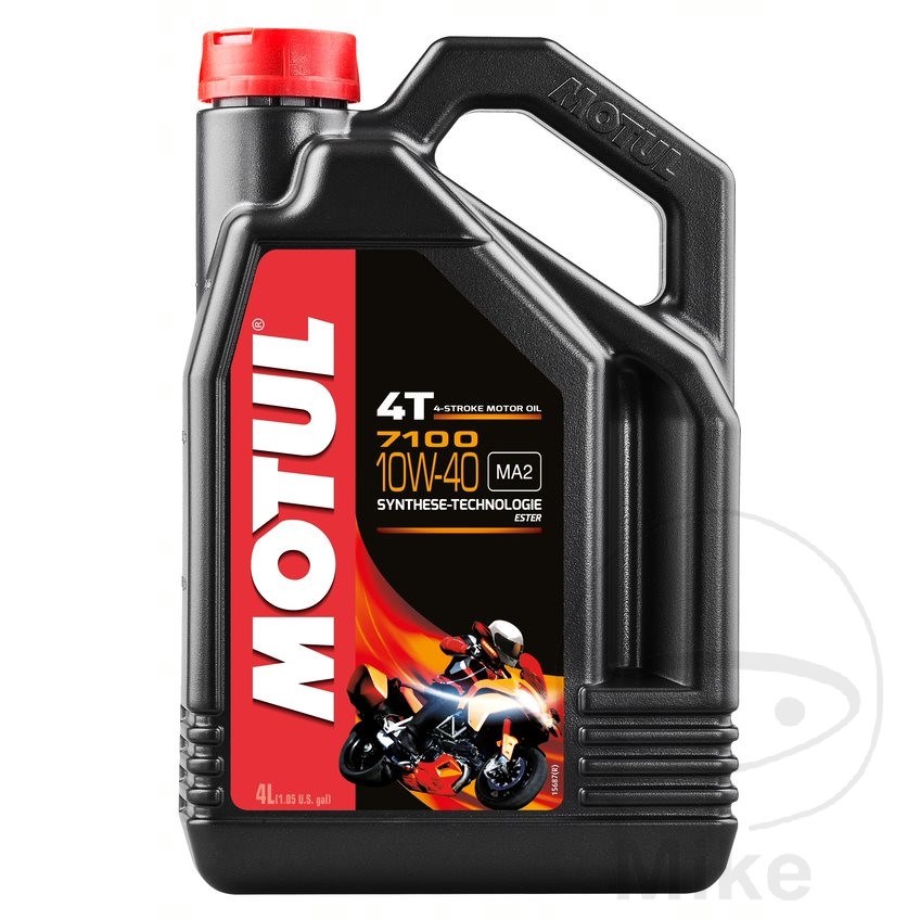 Motoröl 10W40 4T 4 Liter Motul synthetisch 7100