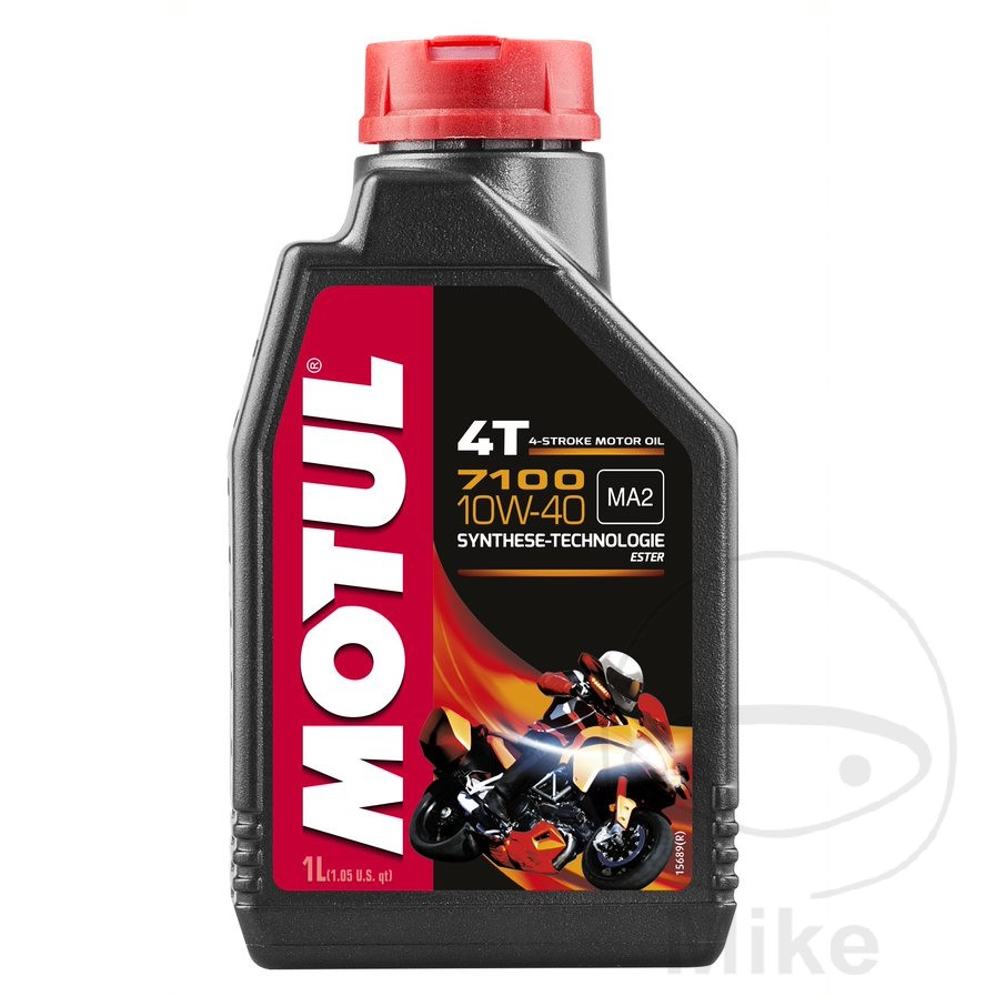 Motoröl 10W40 4T 1 Liter Motul synthetisch 7100