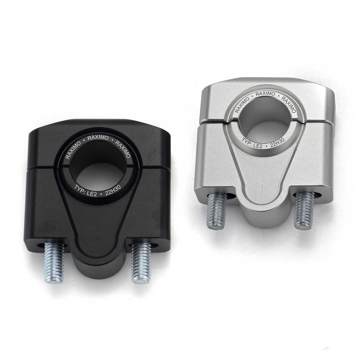 Lenkererhöhung Riser RAXIMO mit ABE für 22,2mm Lenker und 30 mm Erhöhung