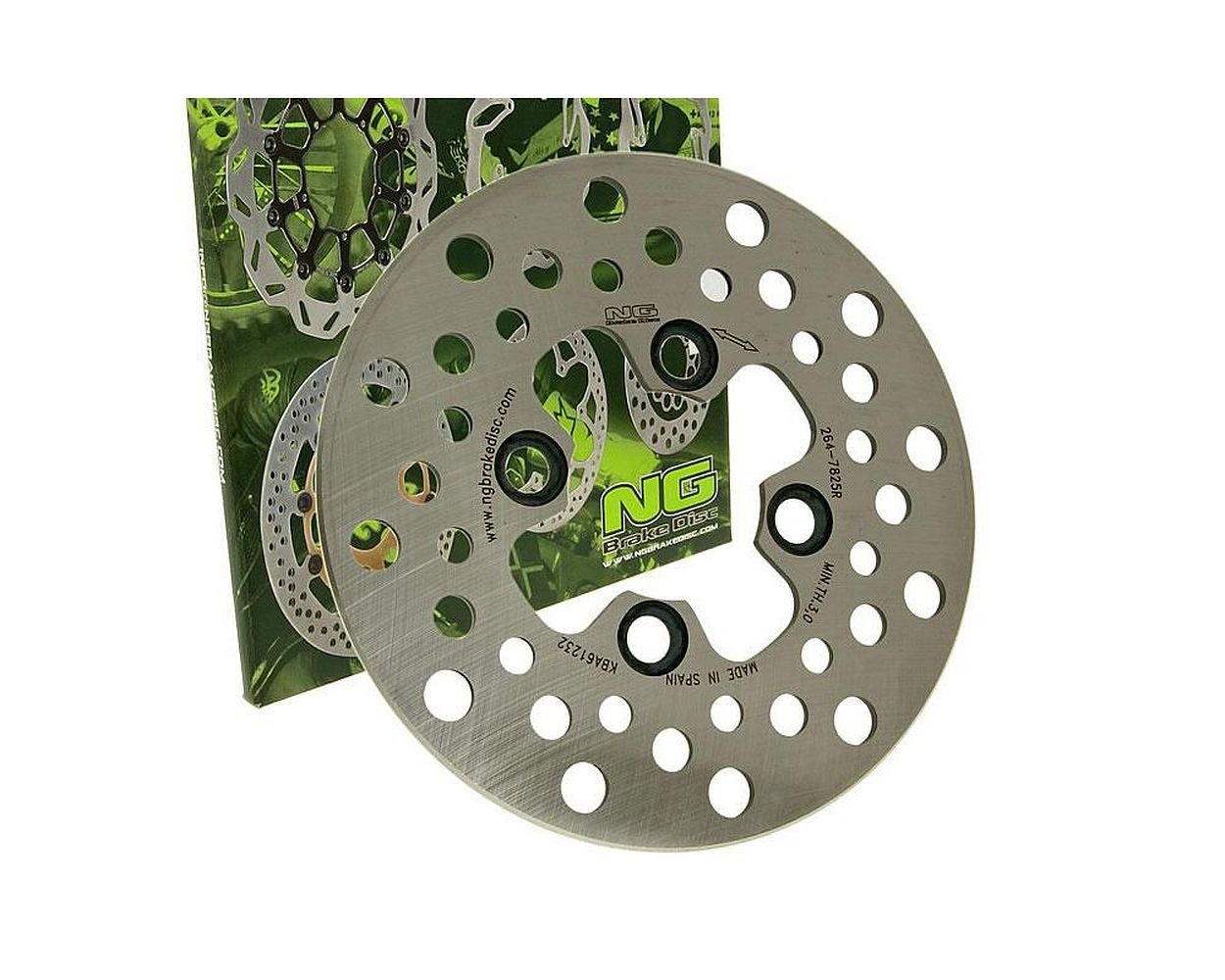 Bremsscheibe NG 161mm vorne für Yamaha, SMC, Adly