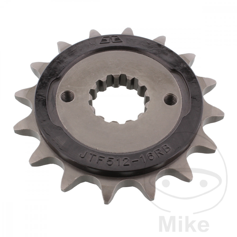Ritzel 16Z Teilung 520 Gummiert