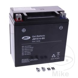 Batterie Motorrad YTX14-BS Gel JMT