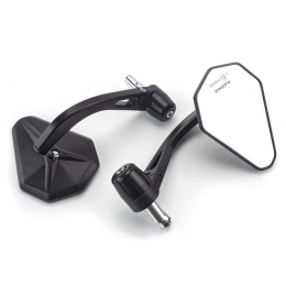 Lenkerendenspiegel Raximo BEM-V1 für Lever Guard Kombination paar